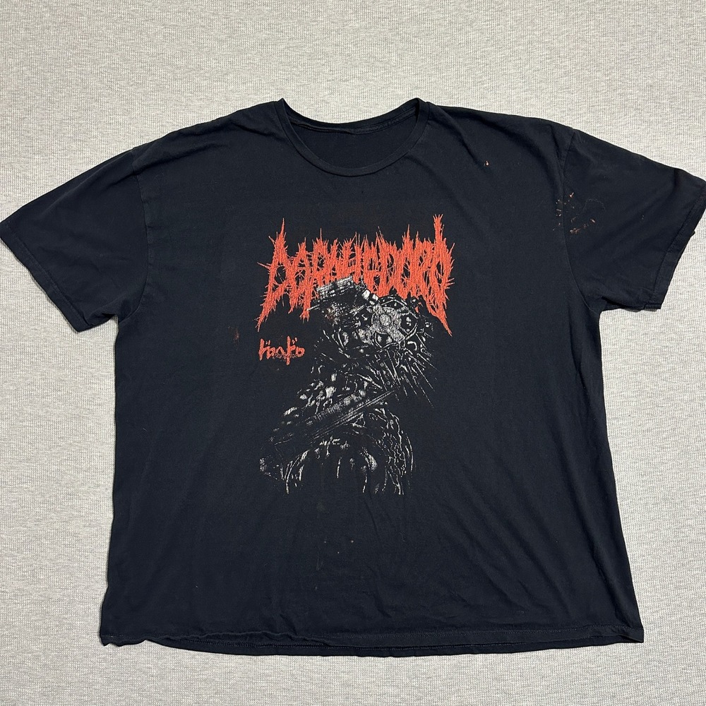 Dorohedoro Anime Manga Graphic T-Shirt Black Distressed Mens Size 3XL